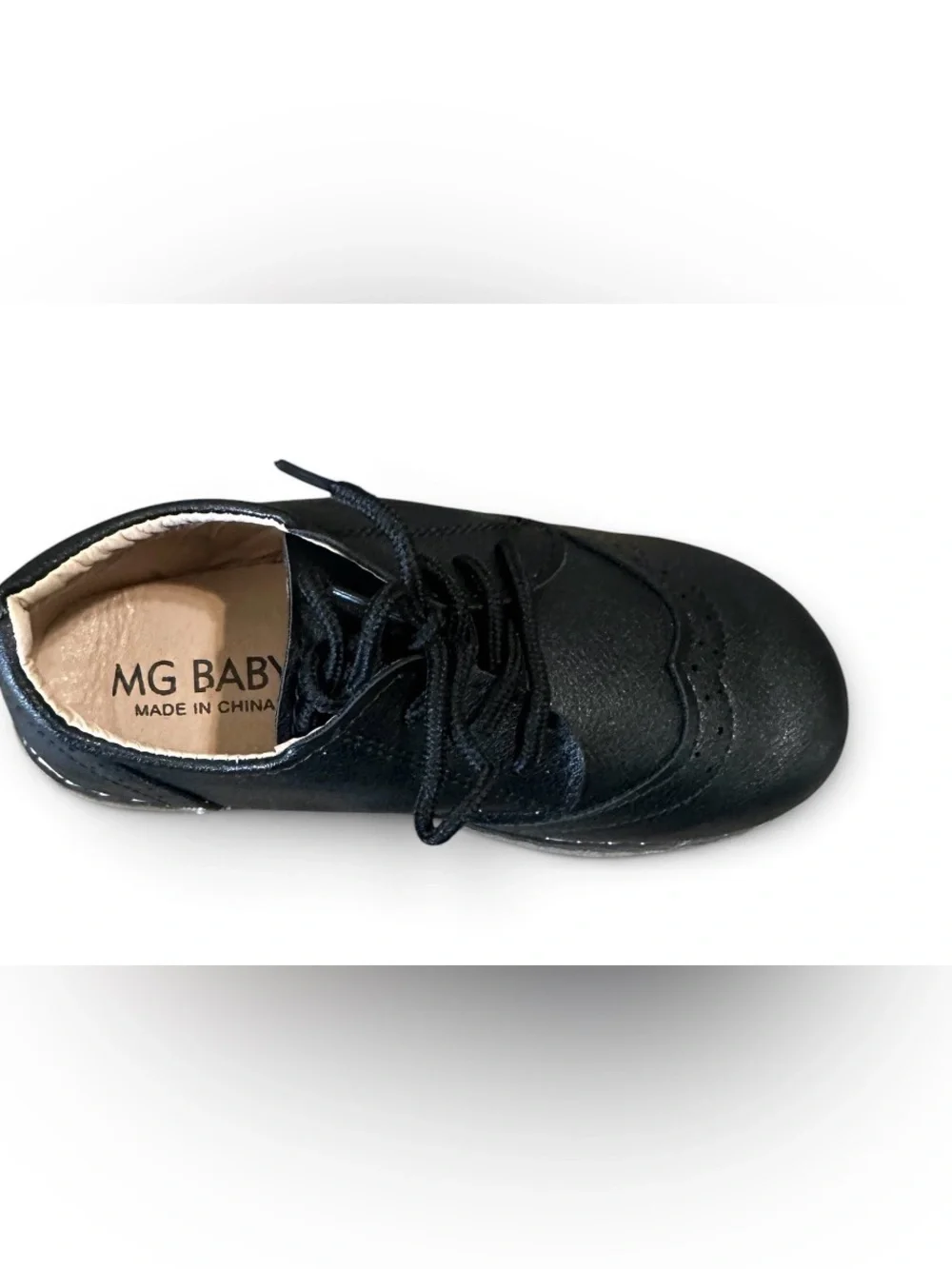 MG BABY  Kids Lace-Up Oxford Shoes size 30/12-12.5 toddler NWOB